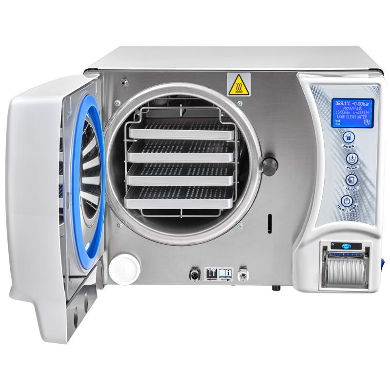 Паровий стерилізатор SUPERIOR B18 з USB-реєстратором даних та системою очищення води ROSI